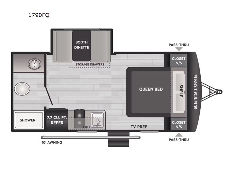 2026 Keystone Rv Springdale Mini 1790FQ in grand terrace CA