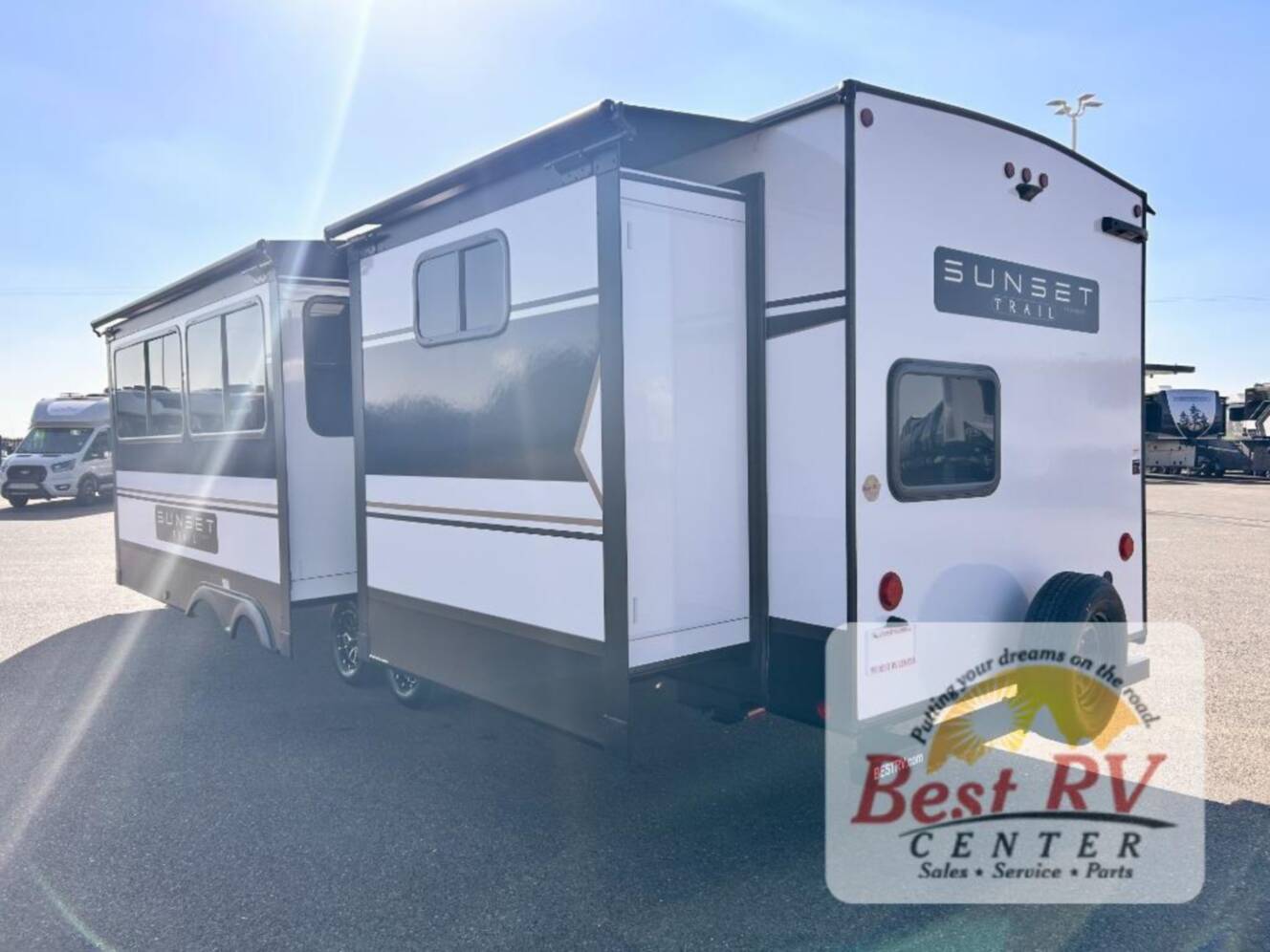 A photo of this 2026 Crossroads Rv Sunset Trail 331BH