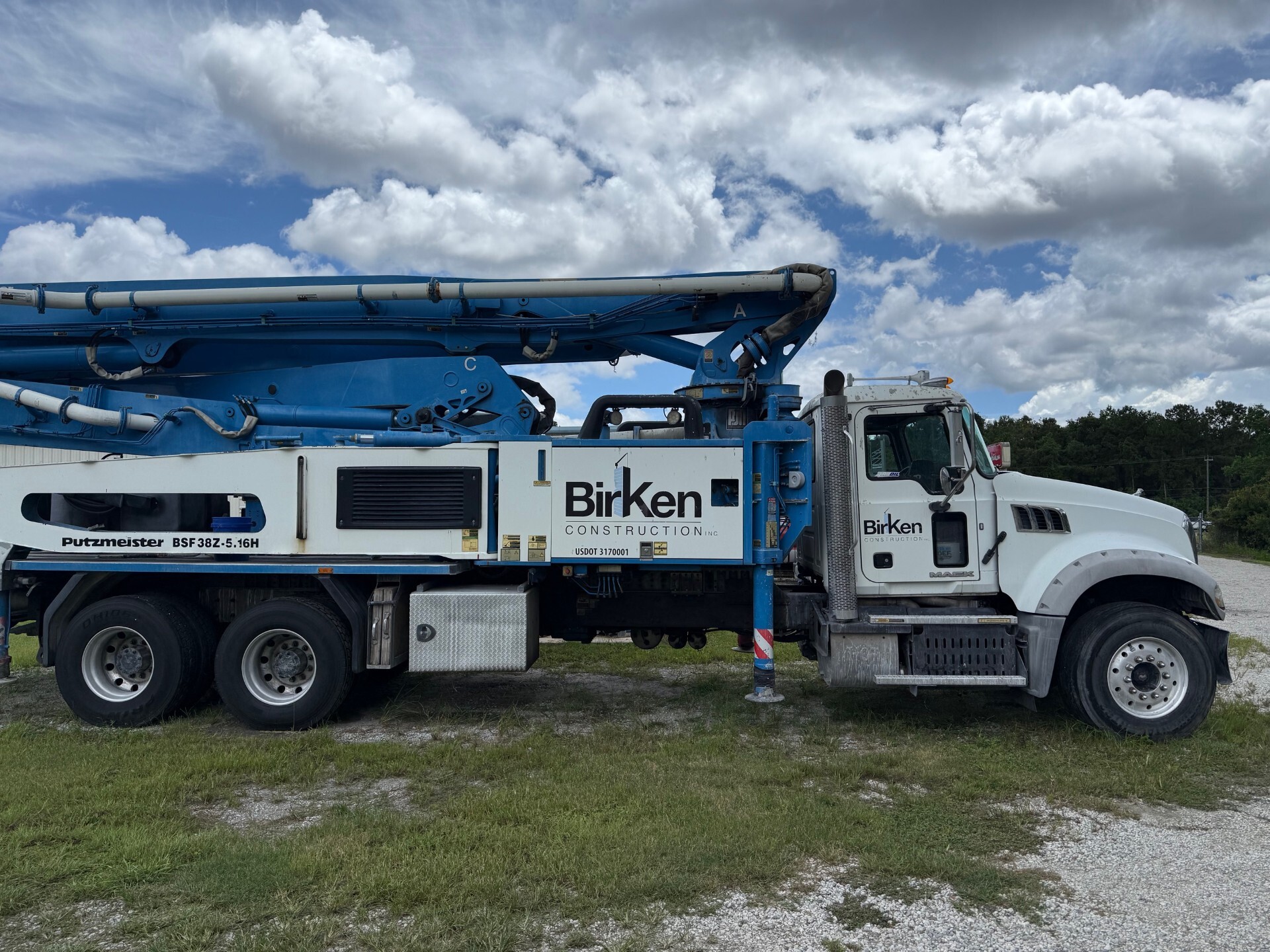 2016 PUTZMEISTER 38Z in Orlando, FL