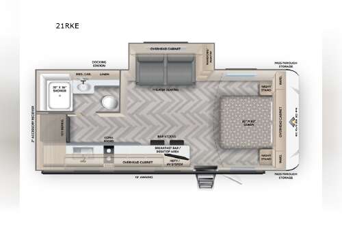2026 Ember Rv E-Series 21RKE in dodd city TX