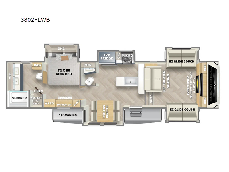 2025 Prime Time Rv Sanibel 3802FLWB in joplin MO