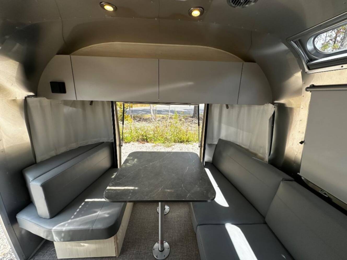 A photo of this 2026 Airstream Flying Cloud Twin Hatch with Lithium and Solar 27FB Twi