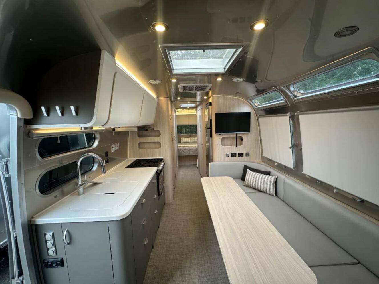 A photo of this 2026 Airstream Globetrotter 30RB with Solar and Lithium