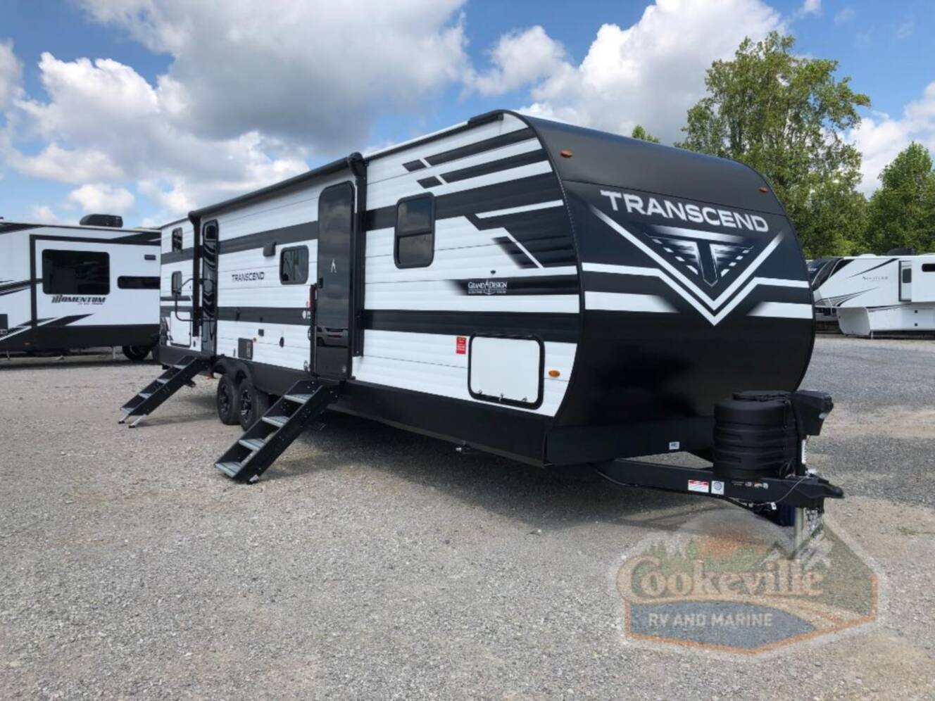 A photo of this 2026 Grand Design Transcend 325BHT