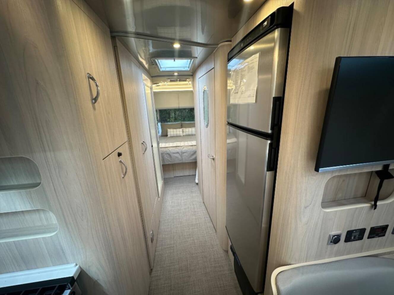A photo of this 2026 Airstream Globetrotter 30RB with Solar and Lithium