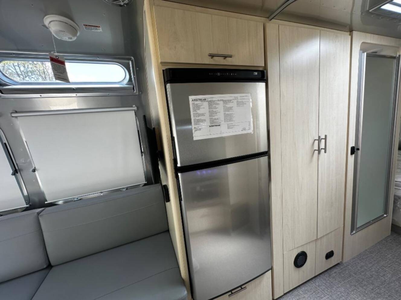 A photo of this 2026 Airstream Flying Cloud Twin Hatch with Lithium and Solar 27FB Twi