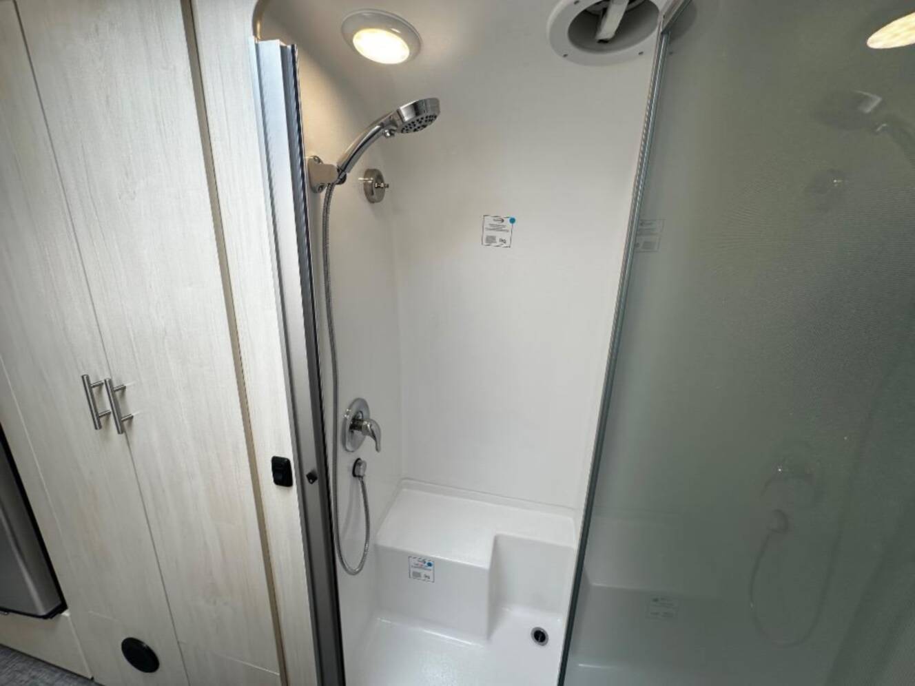 A photo of this 2026 Airstream Flying Cloud Twin Hatch with Lithium and Solar 27FB Twi