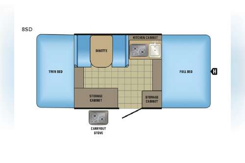2017 Jayco Jay Series Sport 8SD 85D in summerset SD