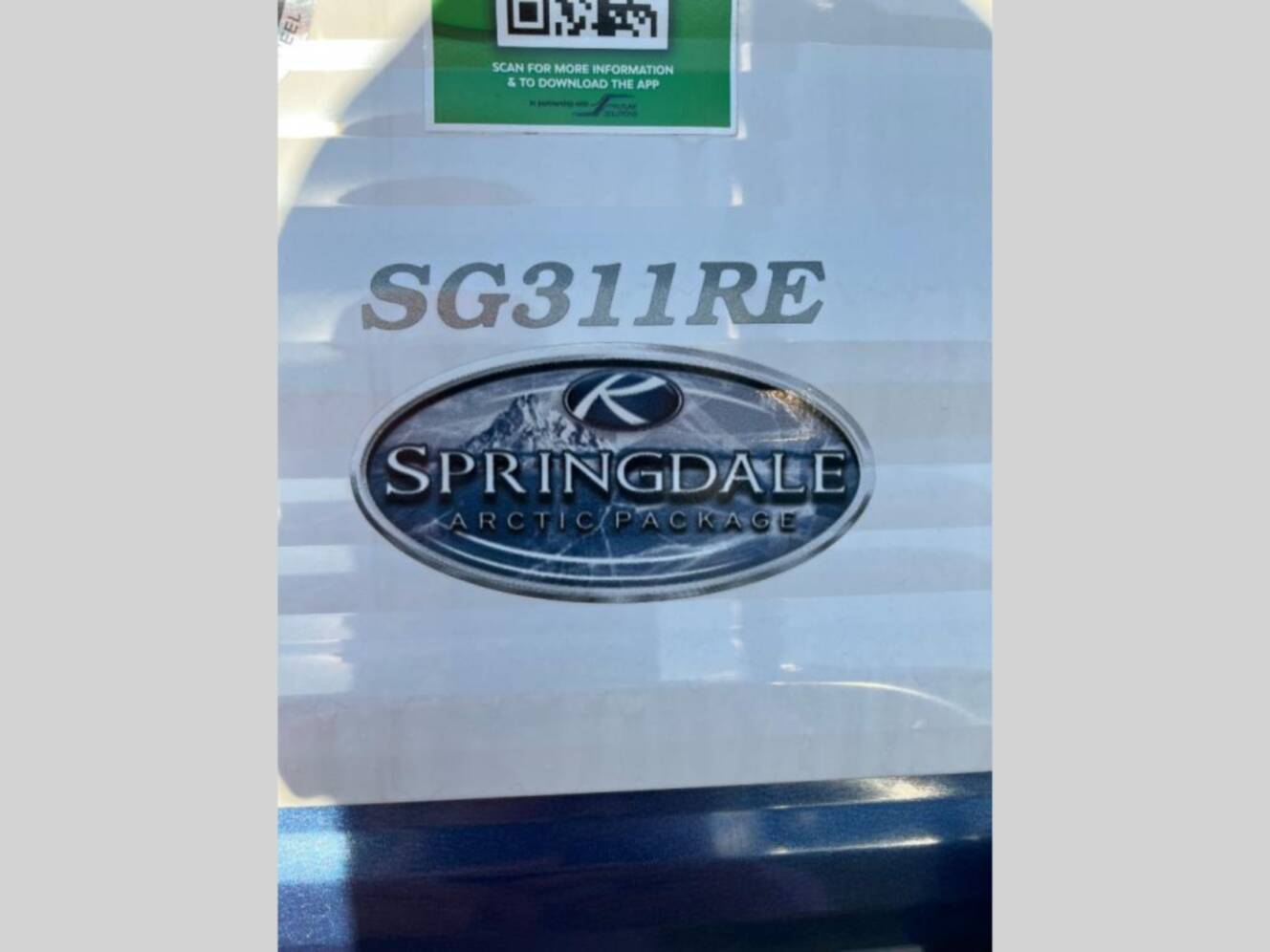 A photo of this 2023 Keystone Rv Springdale 311RE