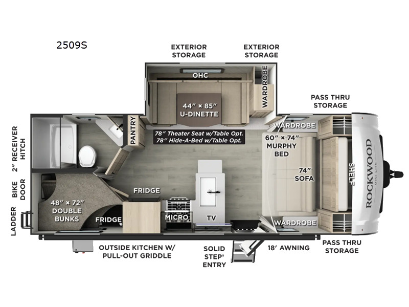 2026 Forest River Rv Rockwood Mini Lite 2509S in yorktown VA