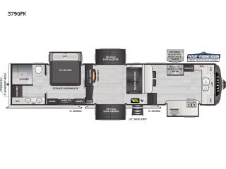 2022 KEYSTONE ALPINE 3790FK