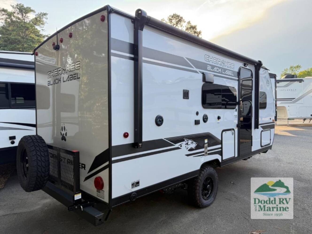 A photo of this 2026 Forest River Rv Cherokee Wolf Pup Black Label 16BHSBL