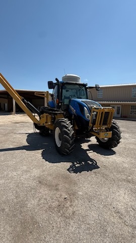 2020 NEW HOLLAND T6.155 Diamond Side Boom Mower in Del Rio, TX