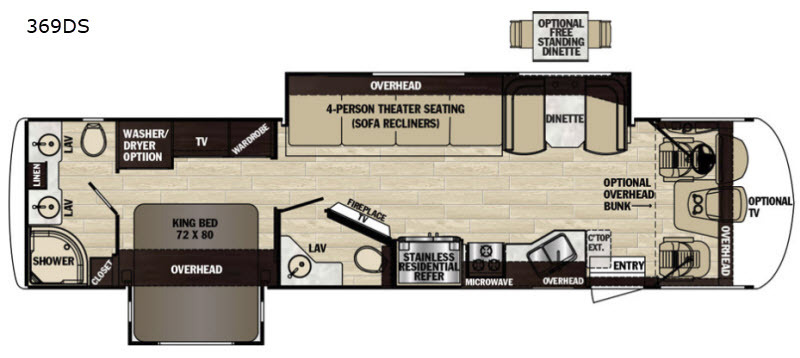 2019 Forest River Rv Georgetown XL 369DS in peru IN