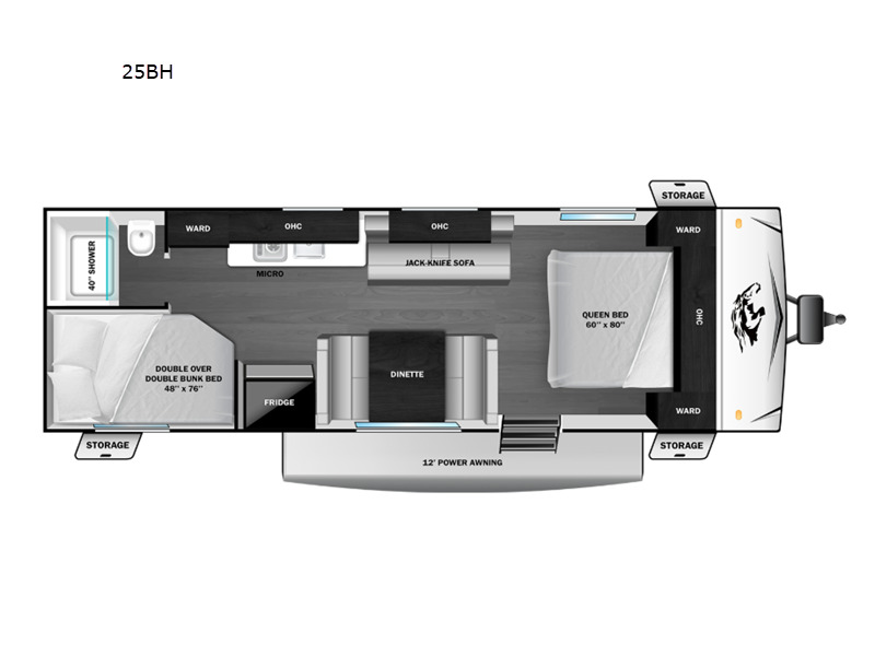 2026 Open Range Rv Colt 25BH in peru IN
