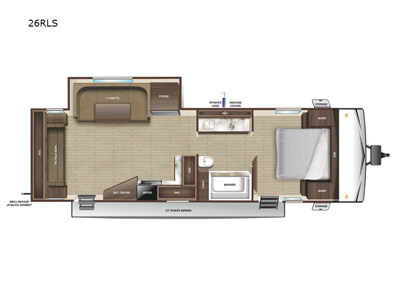 2026 Open Range Rv Open Range Conventional 26RLS in peru IN