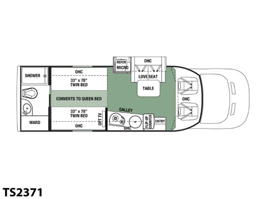 2020 Forest River Rv Forester TS 2371 in pasco WA