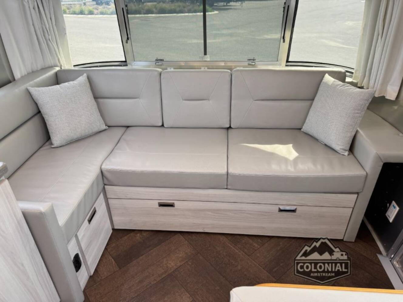 A photo of this 2026 Airstream International 28RBQ Queen