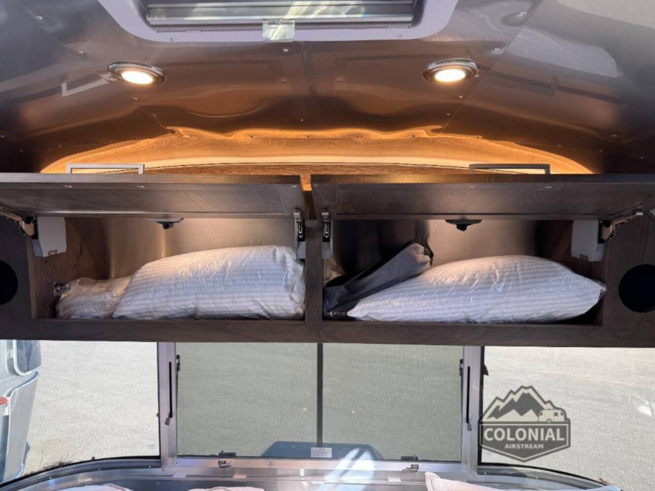 A photo of this 2026 Airstream Classic 33FBT Twin