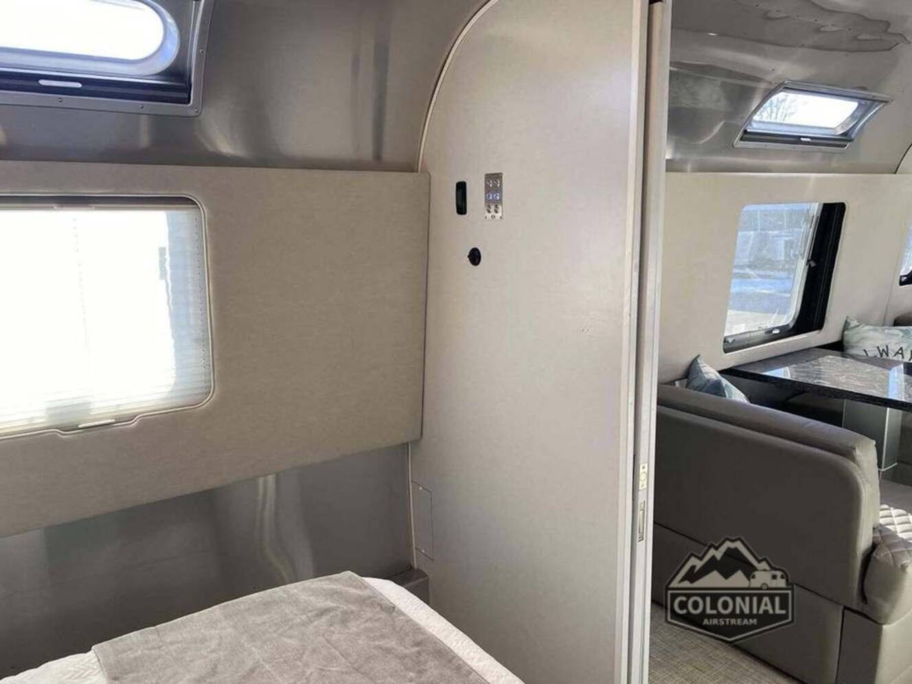 A photo of this 2021 Airstream Classic 33FBQ Queen