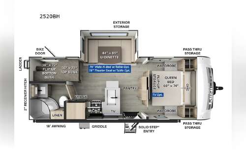 2026 Forest River Rv Rockwood Mini Lite 2520BH in mayfield KY