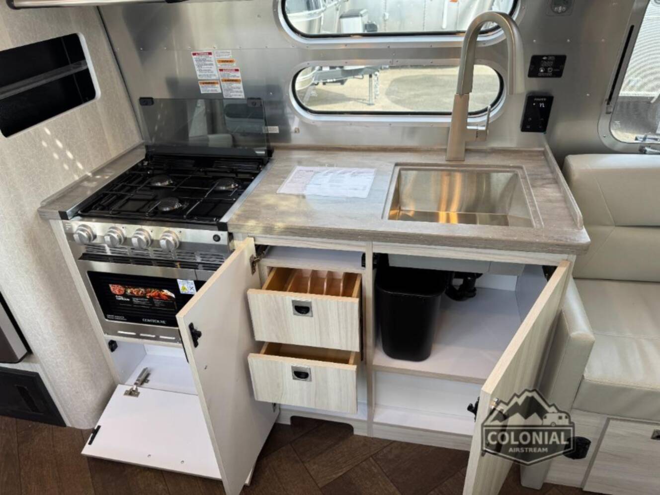 A photo of this 2026 Airstream International 28RBQ Queen