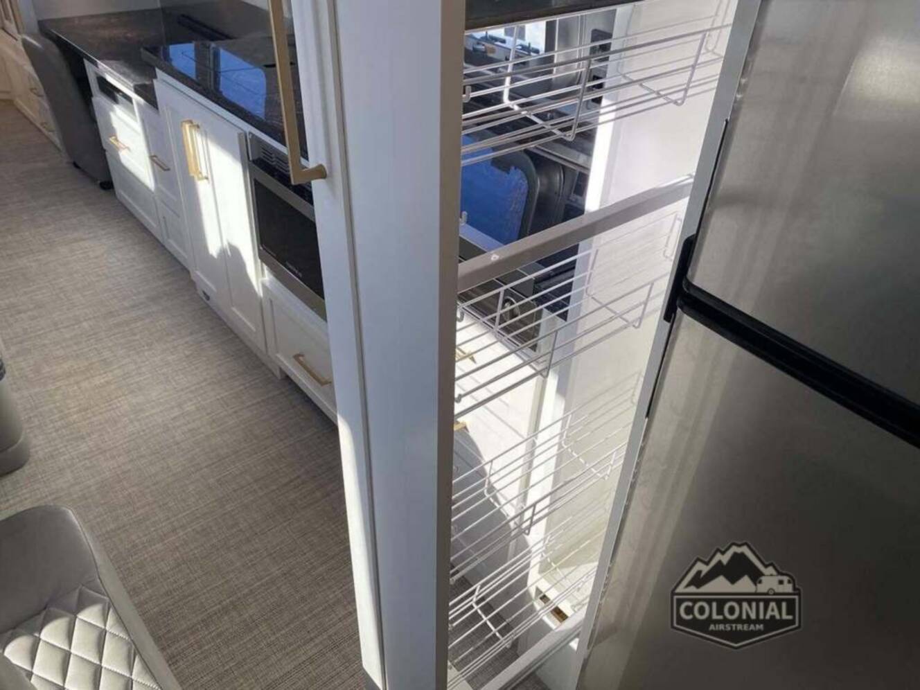 A photo of this 2021 Airstream Classic 33FBQ Queen
