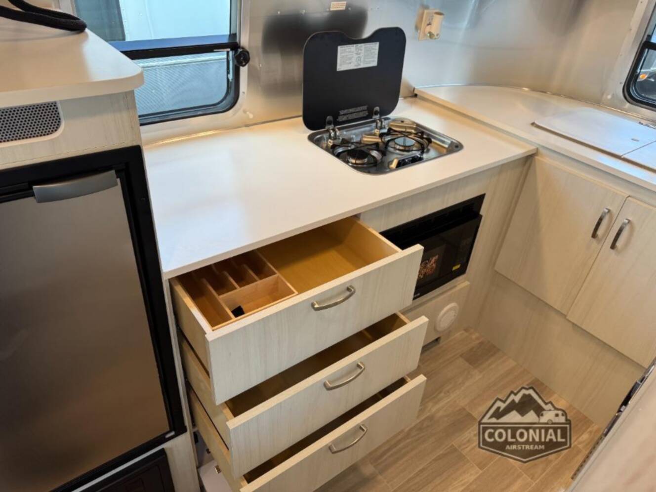 A photo of this 2026 Airstream Bambi 20FB