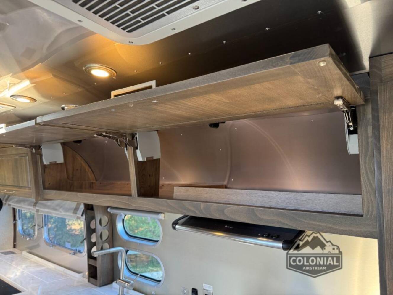 A photo of this 2026 Airstream Classic 33FBT Twin