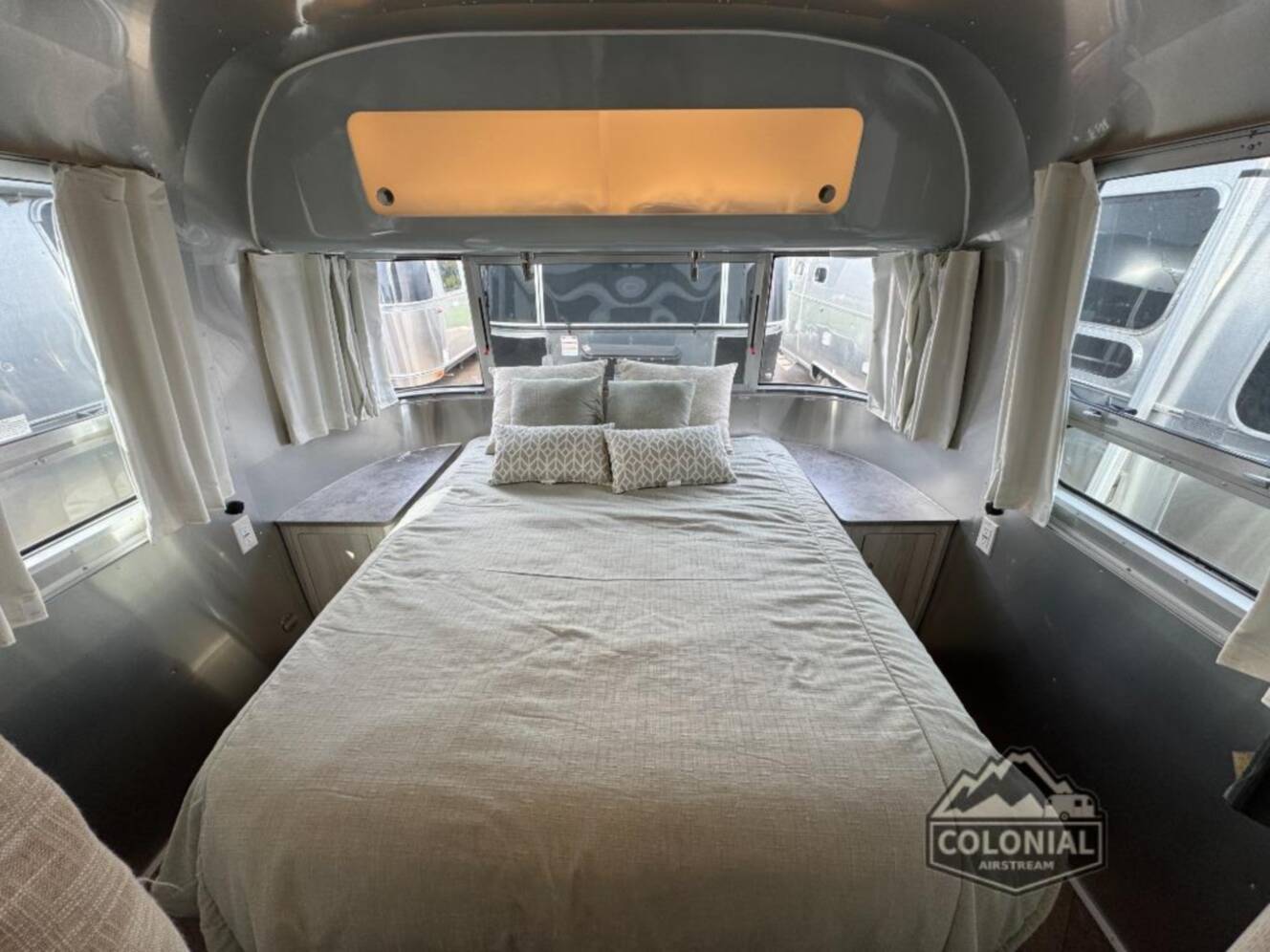 A photo of this 2026 Airstream International 28RBQ Queen