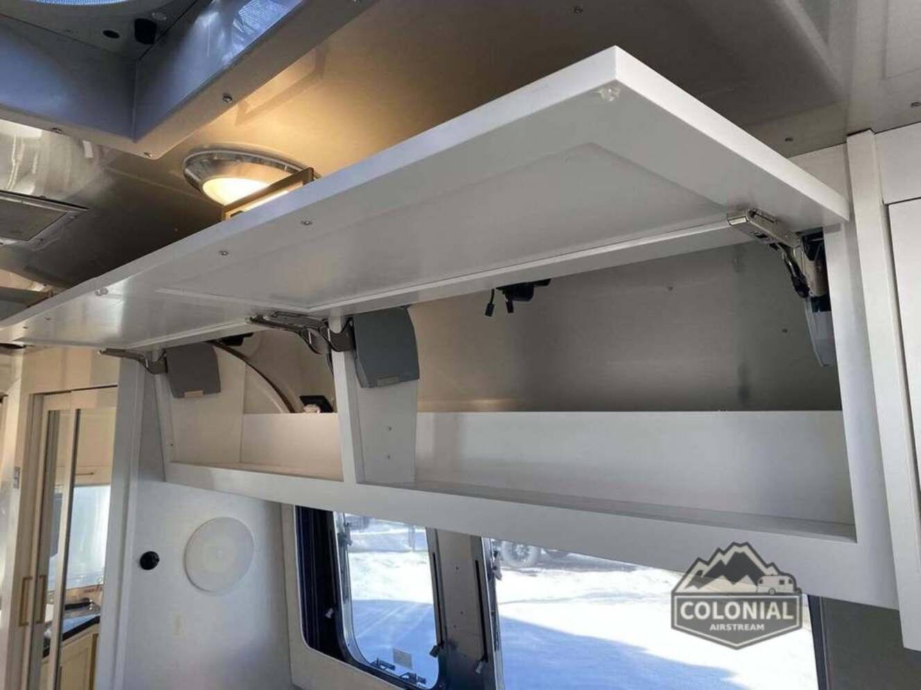 A photo of this 2021 Airstream Classic 33FBQ Queen