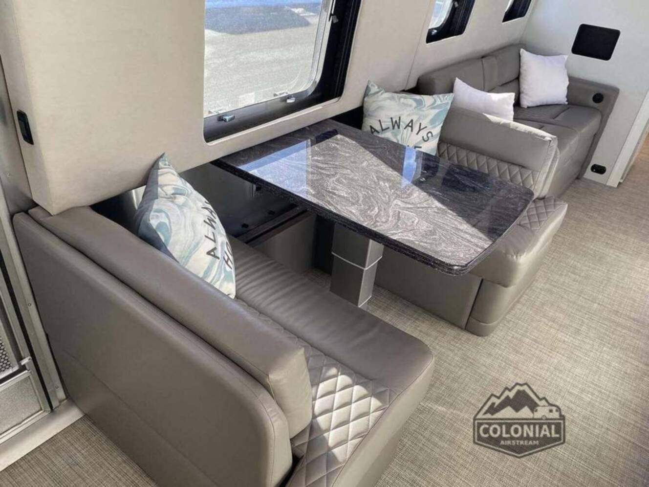 A photo of this 2021 Airstream Classic 33FBQ Queen