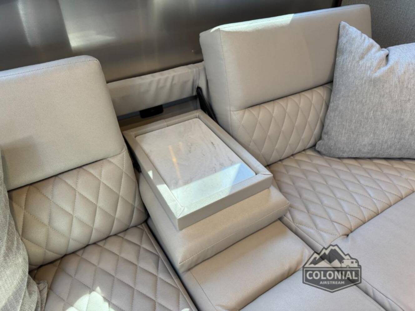 A photo of this 2026 Airstream Classic 33FBT Twin