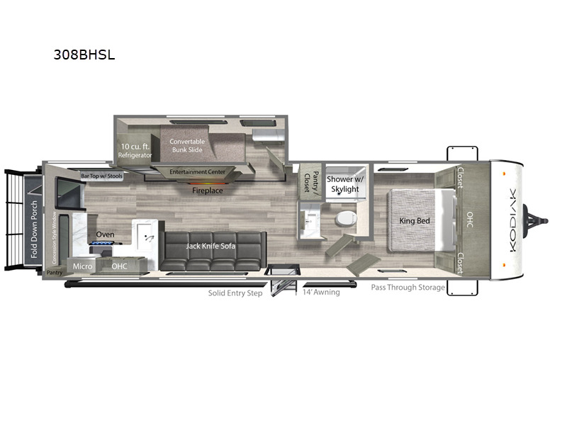 2025 Dutchmen Rv Kodiak 308BHSL in west alexandria OH