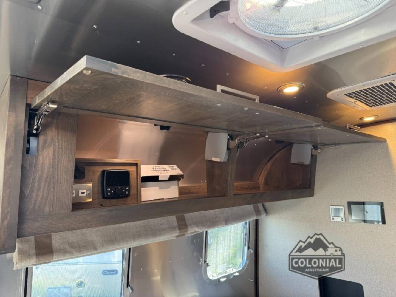 A photo of this 2026 Airstream Classic 33FBT Twin