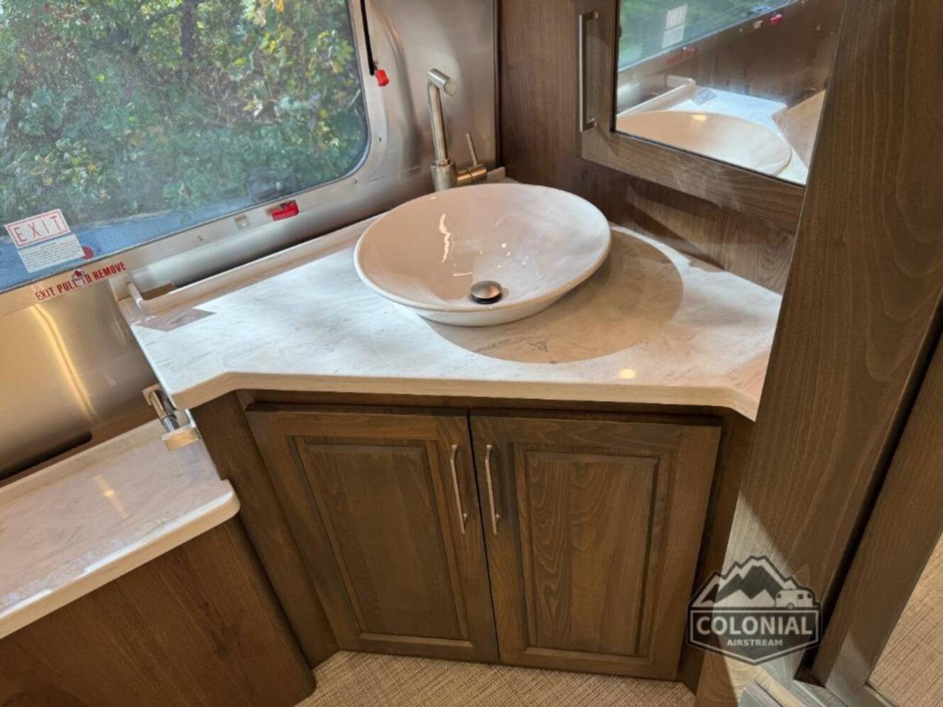 A photo of this 2026 Airstream Classic 33FBT Twin