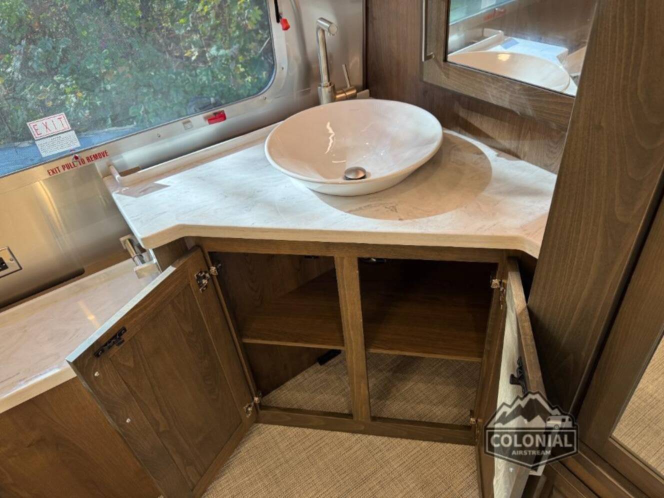A photo of this 2026 Airstream Classic 33FBT Twin