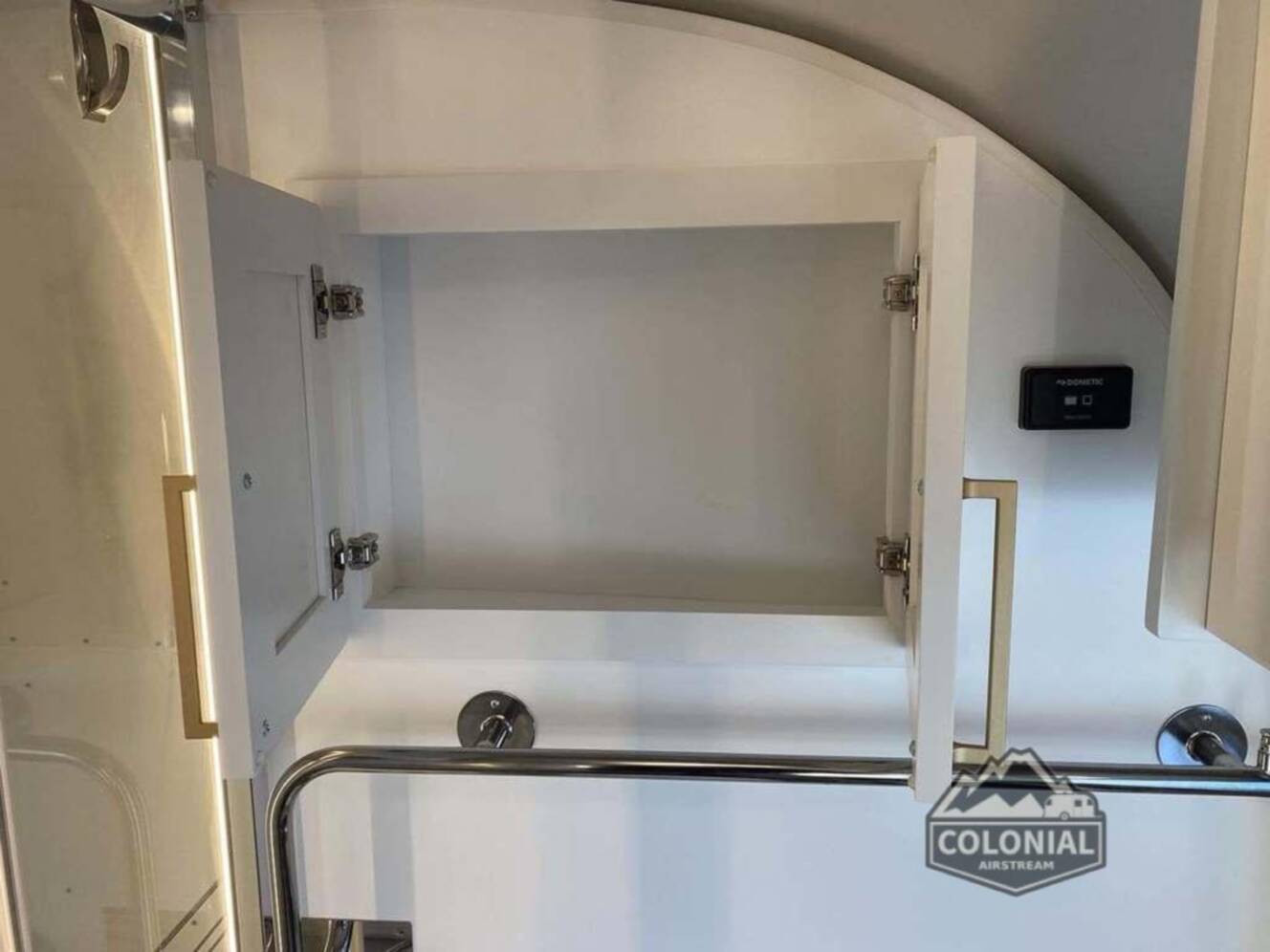 A photo of this 2021 Airstream Classic 33FBQ Queen