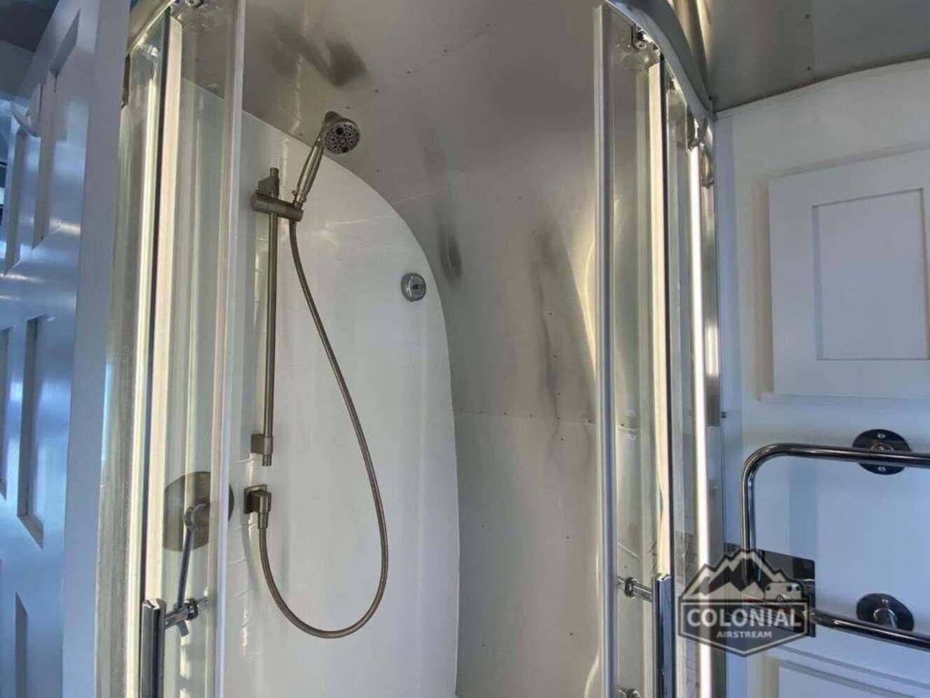 A photo of this 2021 Airstream Classic 33FBQ Queen