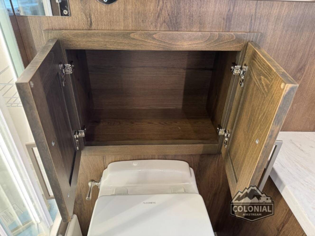 A photo of this 2026 Airstream Classic 33FBT Twin