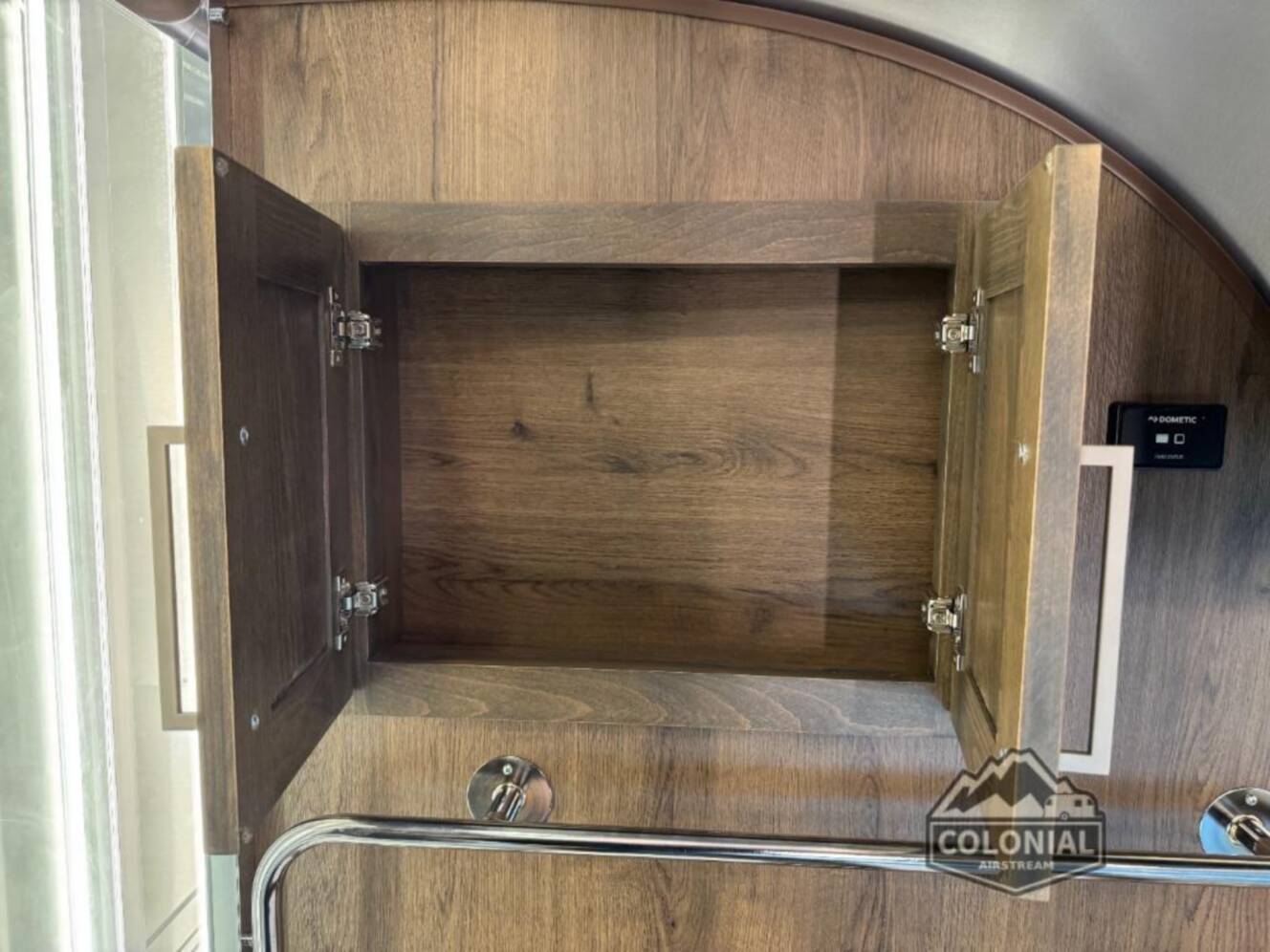 A photo of this 2026 Airstream Classic 33FBT Twin