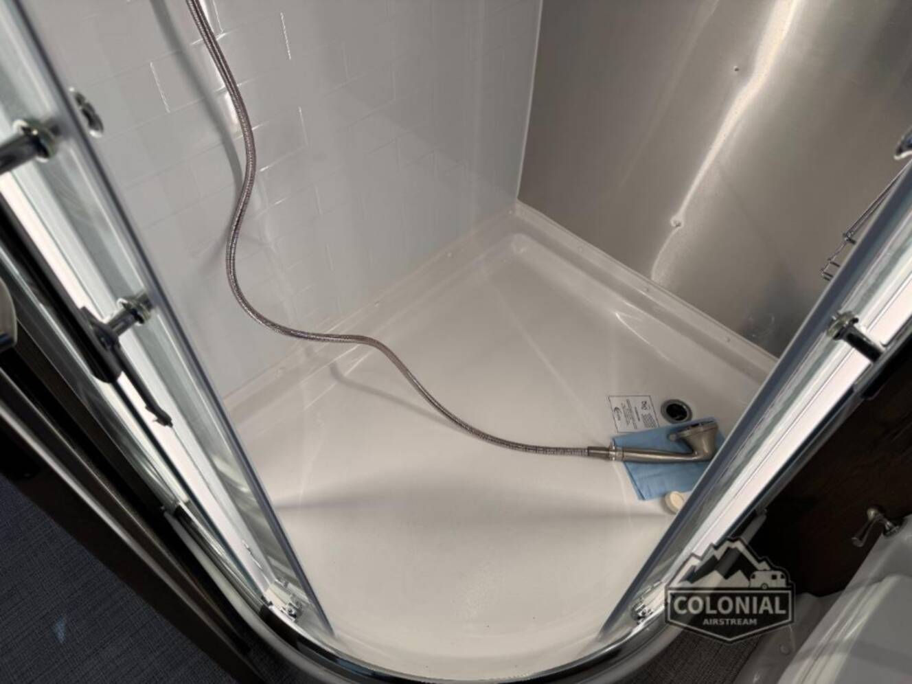 A photo of this 2026 Airstream Classic 33FBT Twin