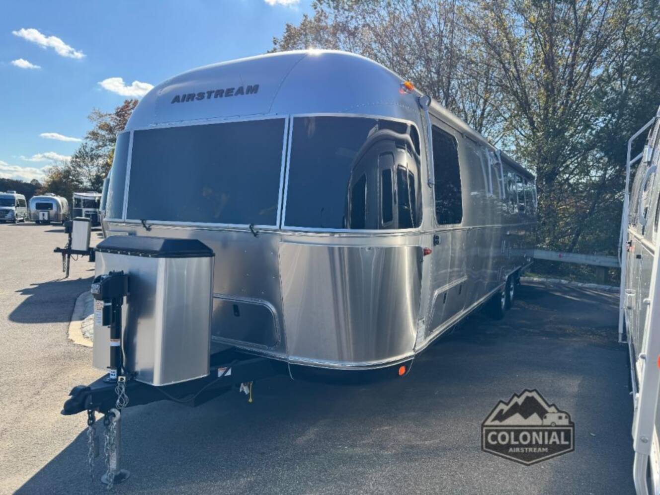 A photo of this 2026 Airstream Classic 33FBT Twin
