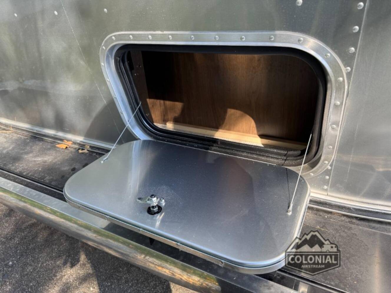 A photo of this 2026 Airstream Classic 33FBT Twin