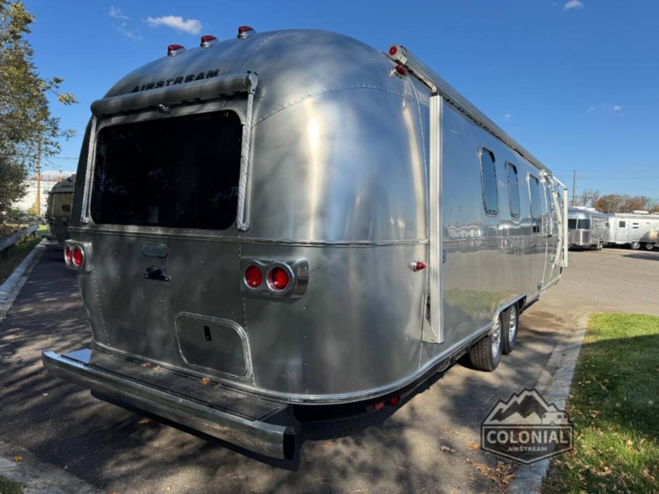 A photo of this 2026 Airstream Classic 33FBT Twin