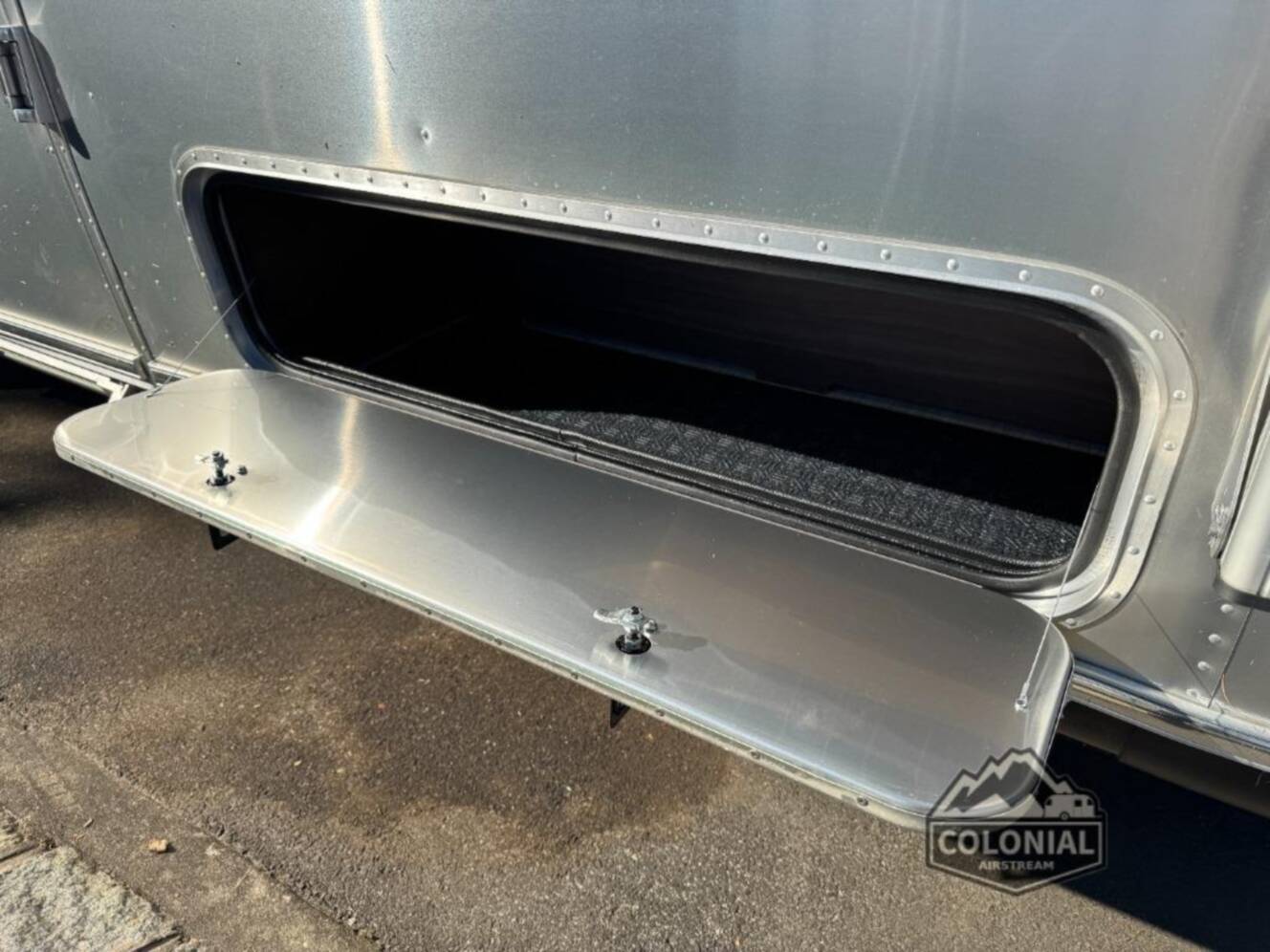 A photo of this 2026 Airstream Classic 33FBT Twin