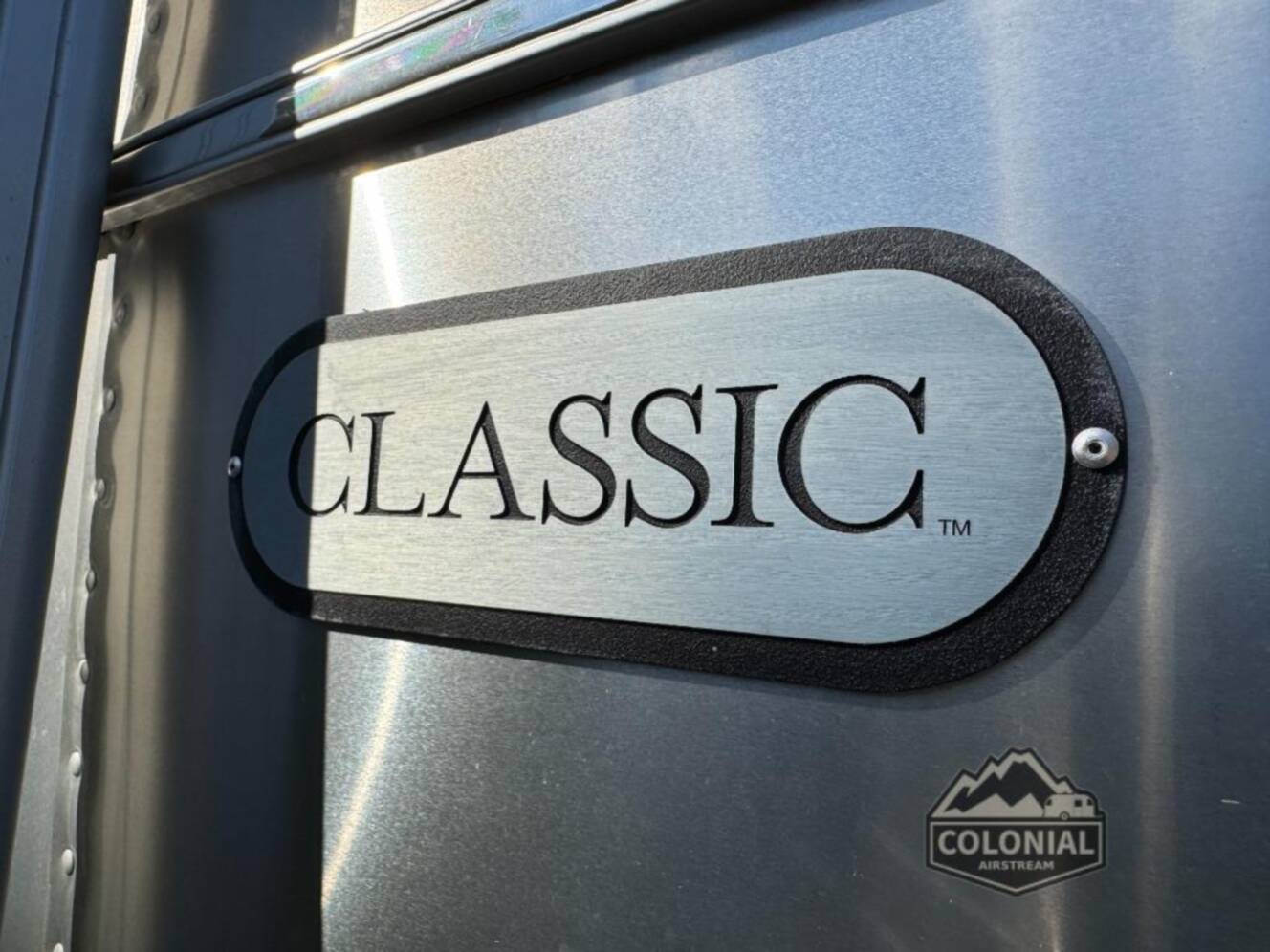 A photo of this 2026 Airstream Classic 33FBT Twin