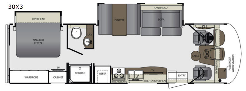 2018 Forest River Rv Georgetown 3 Series 30X3 3 SERIES GT3 30X3 in lincoln NE