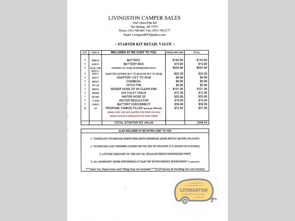 2026 Forest River Rv Surveyor Legend 19BHLE in hot springs AR