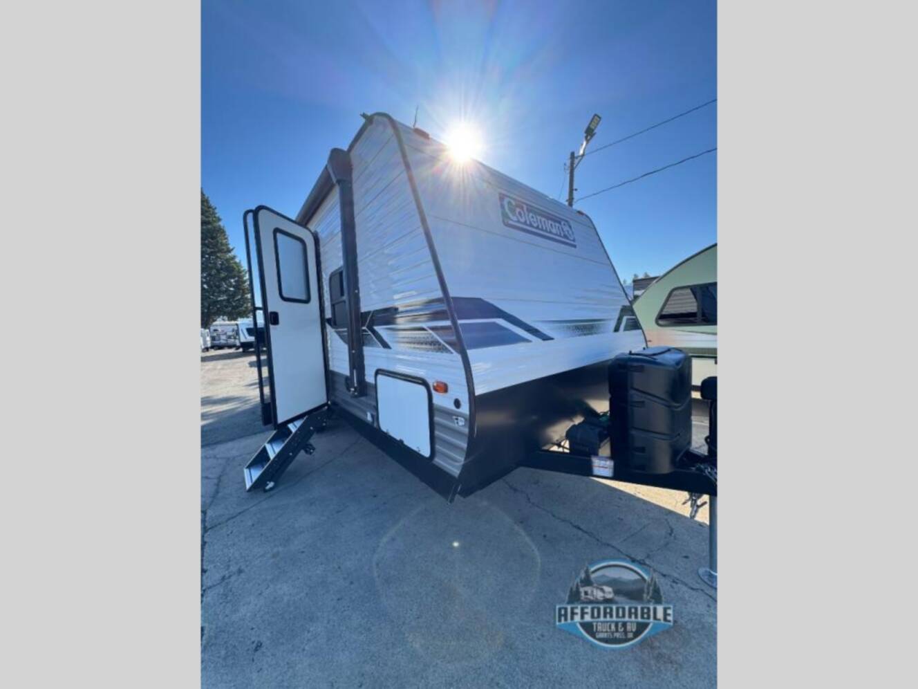 A photo of this 2022 Dutchmen Rv Coleman Lantern LT Series 214BH